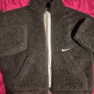Womens Nike Fleece Cropped Jacket